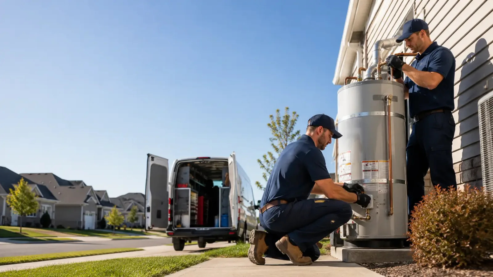 Water Heater Installation in Amherst Junction, WI